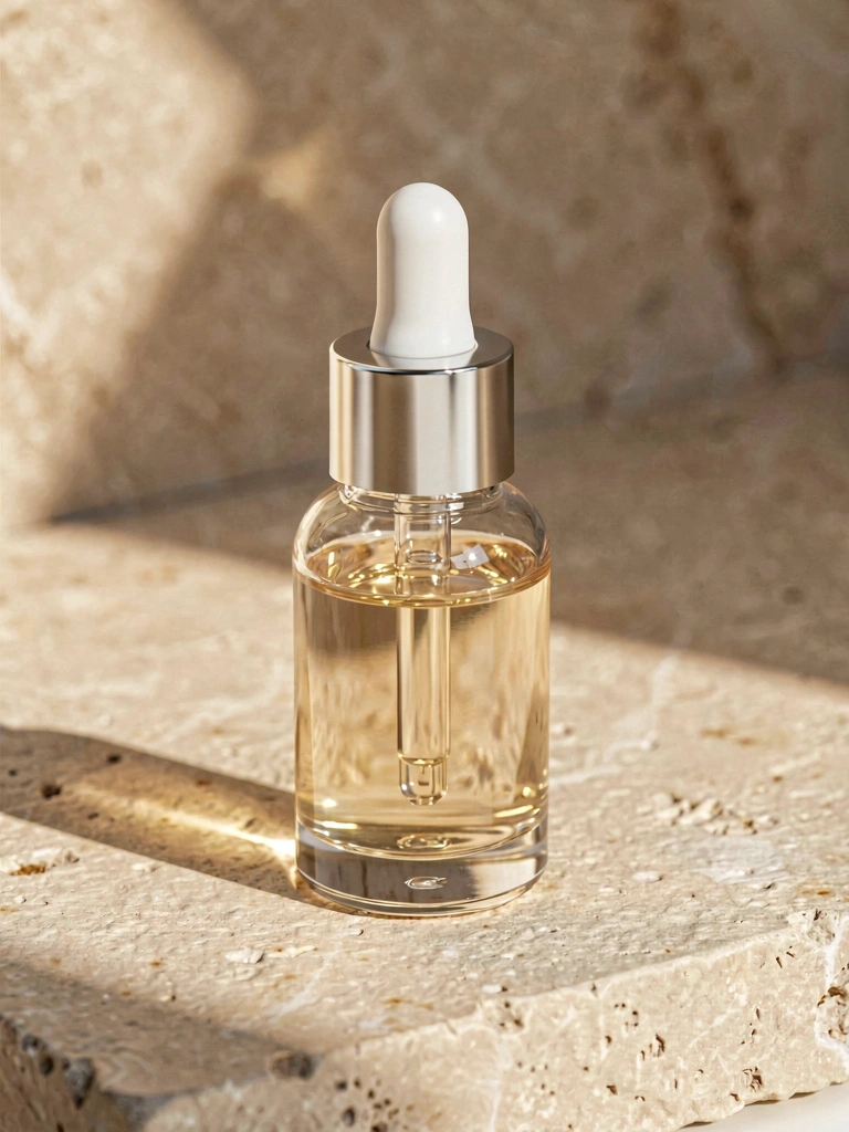 Detail prémiového pleťového séra